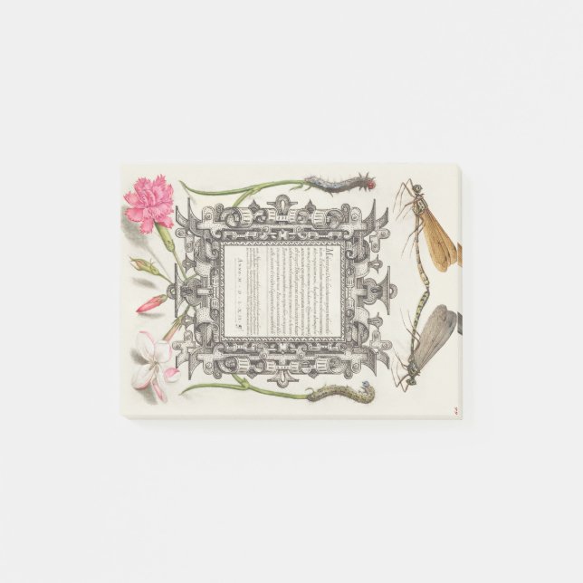 Bloco De Notas Damas, lagartas, craveiros e poetas (Frente)