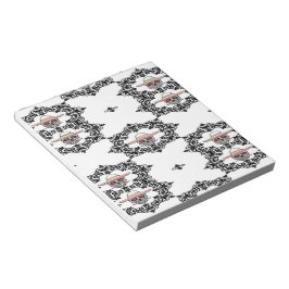 Bloco De Notas Damasco e crânio