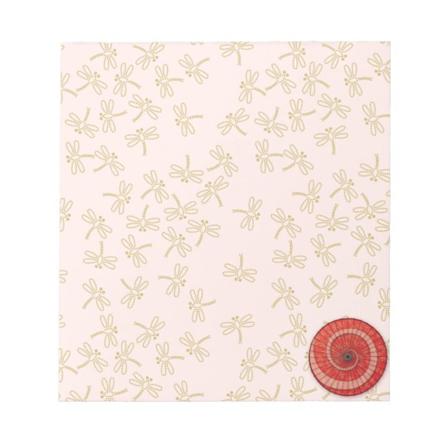 Bloco De Notas dança da libélula (Frente)