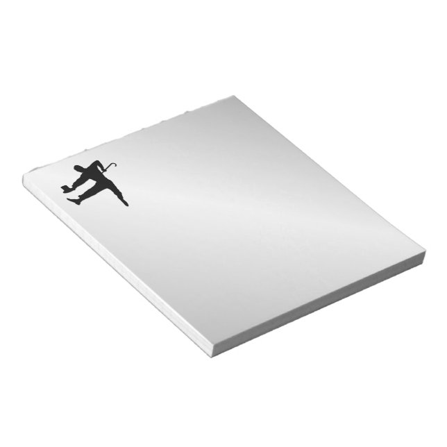 Bloco De Notas Dançarino de Toque Superior e Capa (Inclinado)