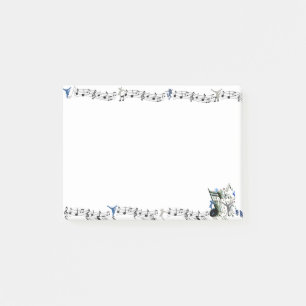 Bloco De Notas Dance Genres silhuetas e Postas musicais