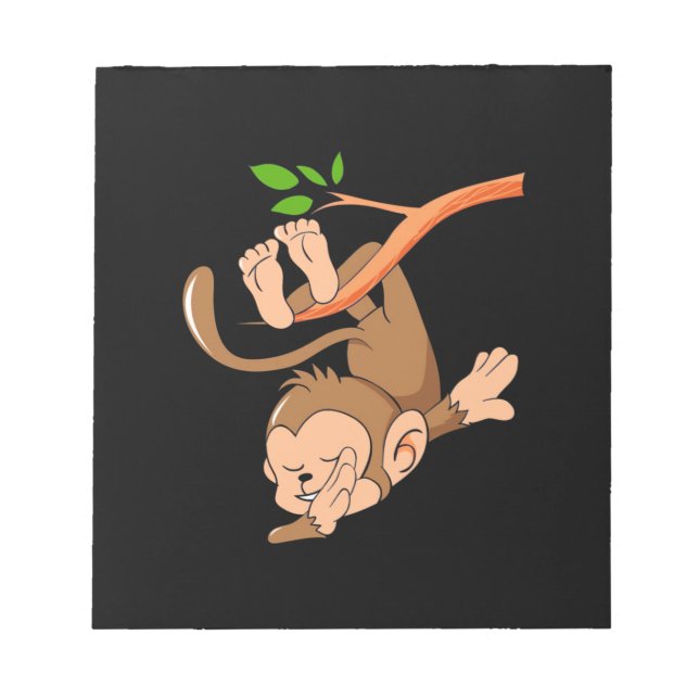 Bloco De Notas Dance Monkey Dabbing (Frente)