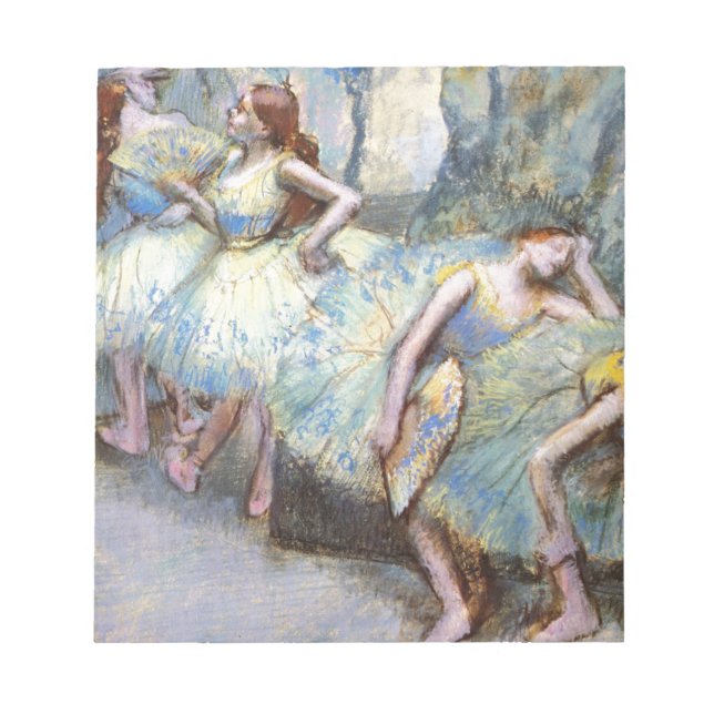 Bloco De Notas Dancer Art Dancers, Balé Degas, pintura (Frente)