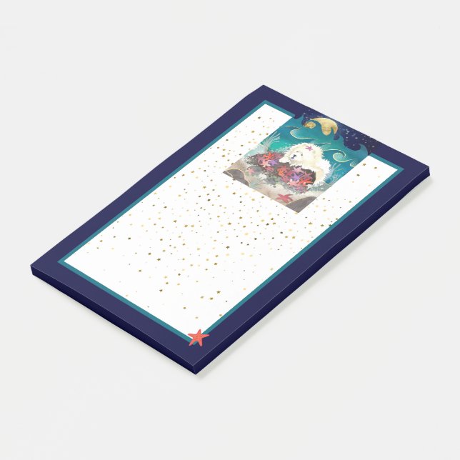 Bloco De Notas DANCIN COM STARZ Creme Postado (Inclinado)