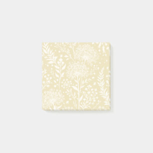 Bloco De Notas Dandelion Doce Neutro - Trigo Dourado