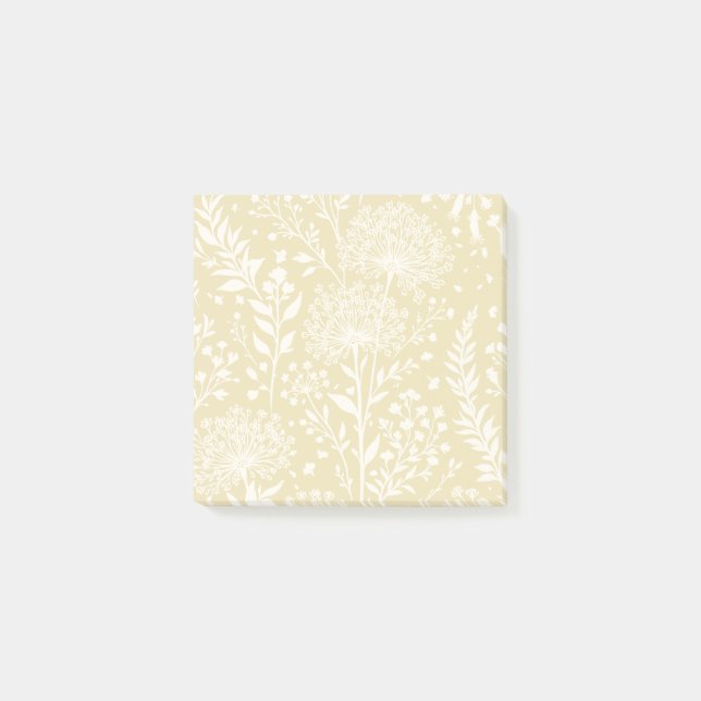 Bloco De Notas Dandelion Doce Neutro - Trigo Dourado (Frente)