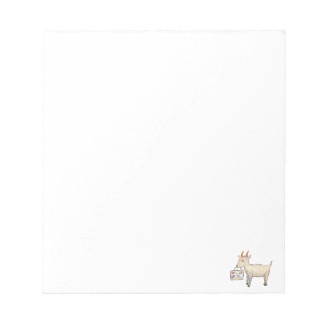 Bloco De Notas Danielle The Goat (Frente)