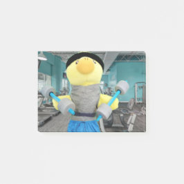 Bloco De Notas Danny Duck in the Gym