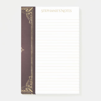 Bloco De Notas Dark Academia Vintage - Cobrir do Livro de Rolagem