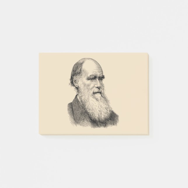 Bloco De Notas Darwin Retrait Evolution/ Charles Darwin (Frente)