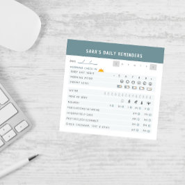 Bloco De Notas DDA de Check-in Personalizado de Autoatendimento D