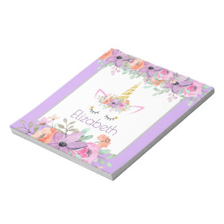 Bloco de notas de 5,5" x 6" - 40 páginas