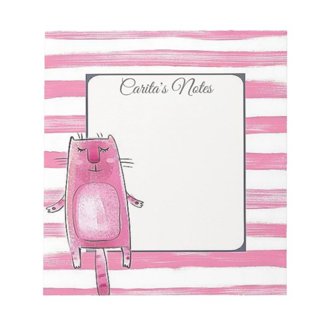 Bloco de notas de 5,5" x 6" - 40 páginas (Frente)