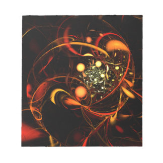 Bloco de notas de Abstrato de pulsação
