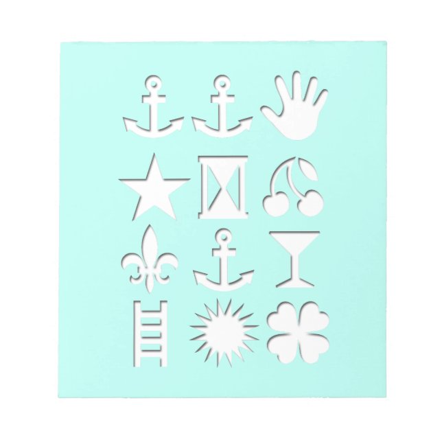 Bloco de Notas de Amizade de Mensagem Codificada A (Frente)