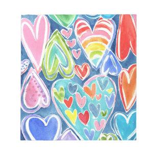 Bloco de notas de amor