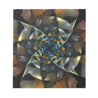 Bloco de notas de arte PinWheel Abstrato