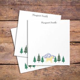 Bloco de Notas de Árvores Ververdes Evergreen - La