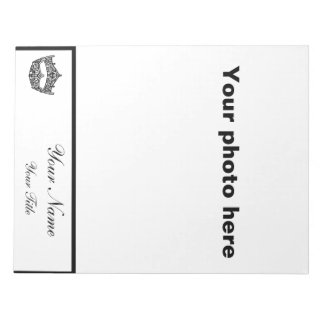 Bloco de notas de autógrafo de concurso grande - c