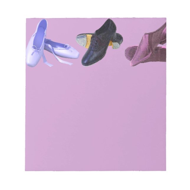 Bloco de notas de dança (Frente)