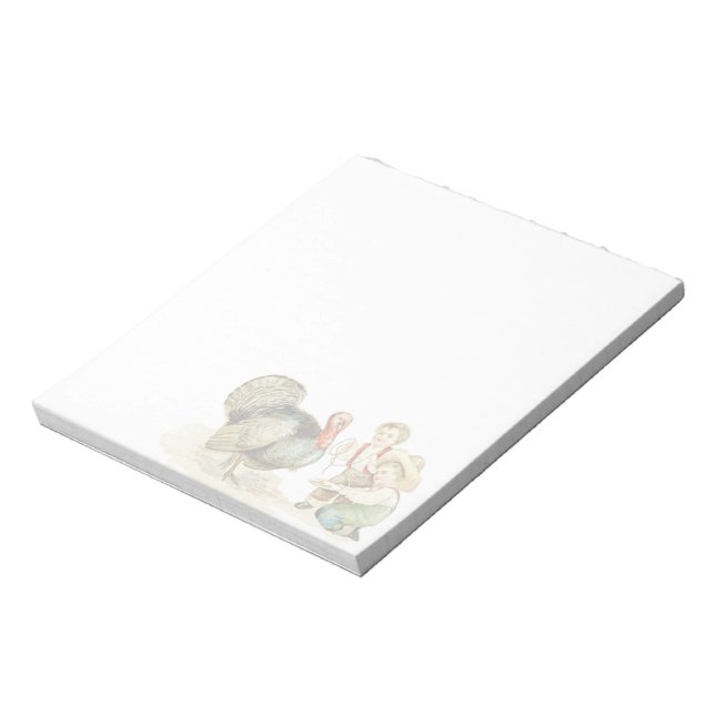 Bloco de Notas de Dia de Ação de Graças (Invertido)