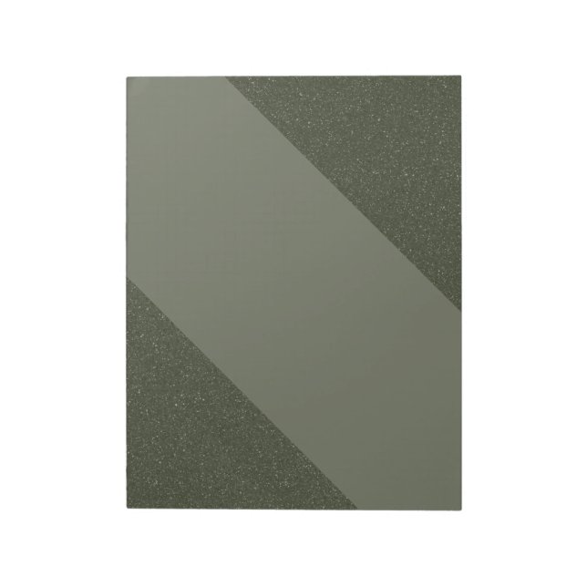Bloco de notas de distribuição diagonal verde do M (Invertido)