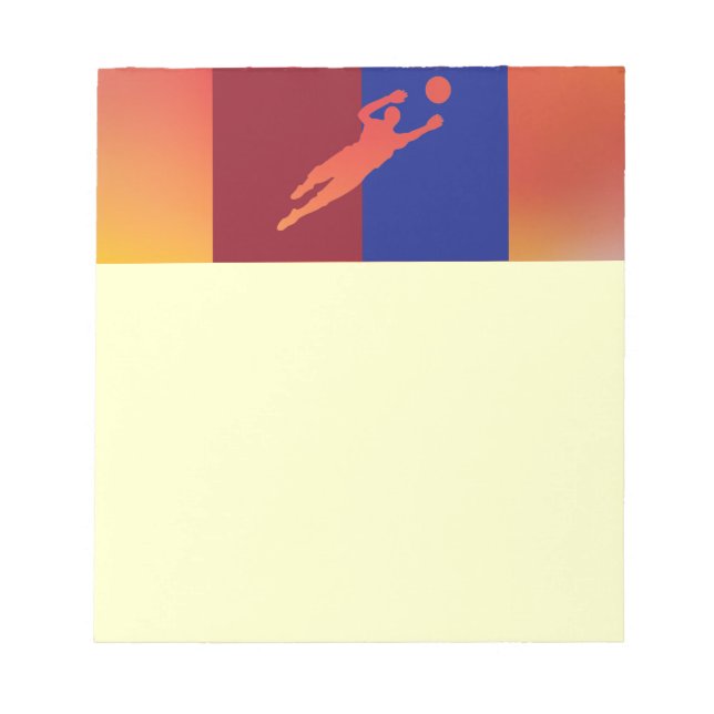 Bloco de notas de futebol (Frente)