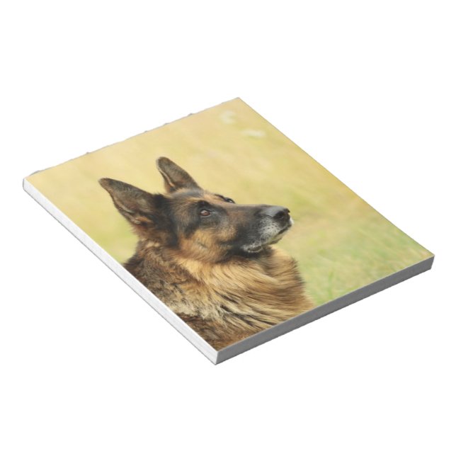 Bloco de notas de German shepherd cômodo (Inclinado)