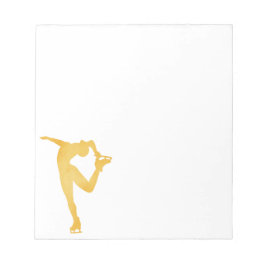 Bloco de Notas de Giro de Patinação Artística