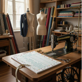 Bloco de Notas de Gráfico de Medidas Corporais Tot