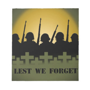 Bloco de Notas de Homenagem Militar, Para Não Esq