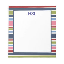 Bloco de notas de matizes profundos de distribuiçã