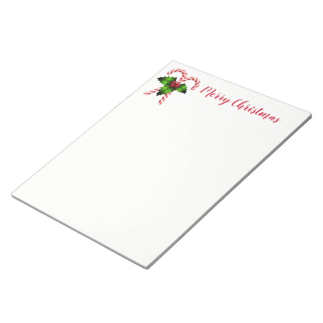 Bloco de Notas de Natal (Inclinado)