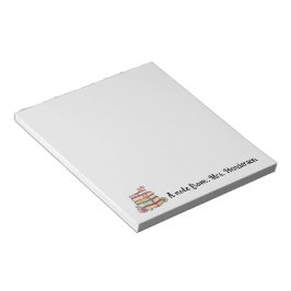 Bloco de Notas de Nome Personalizado de Oferta de
