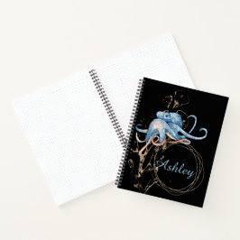 Bloco de Notas de Nome Personalizado do Octopus