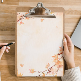 Bloco de Notas de outono