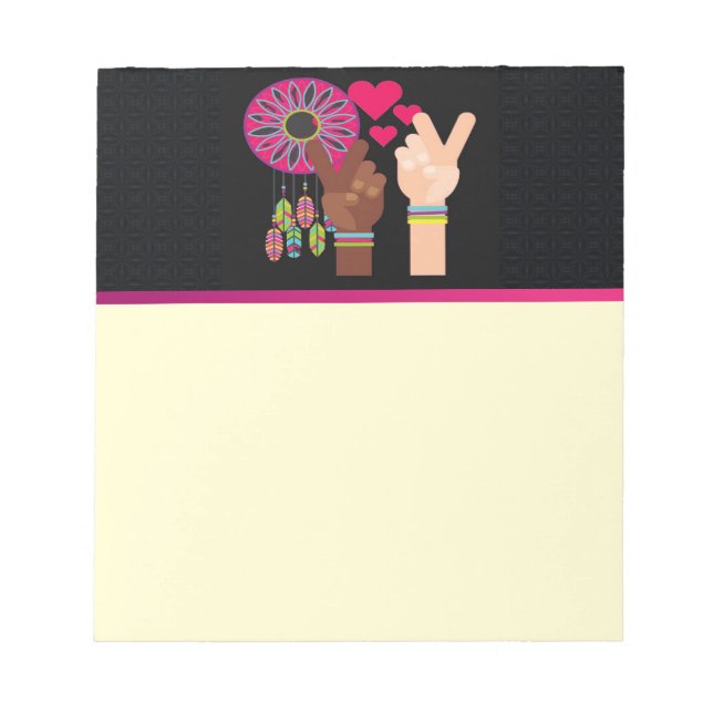 Bloco de Notas de Paz (Frente)