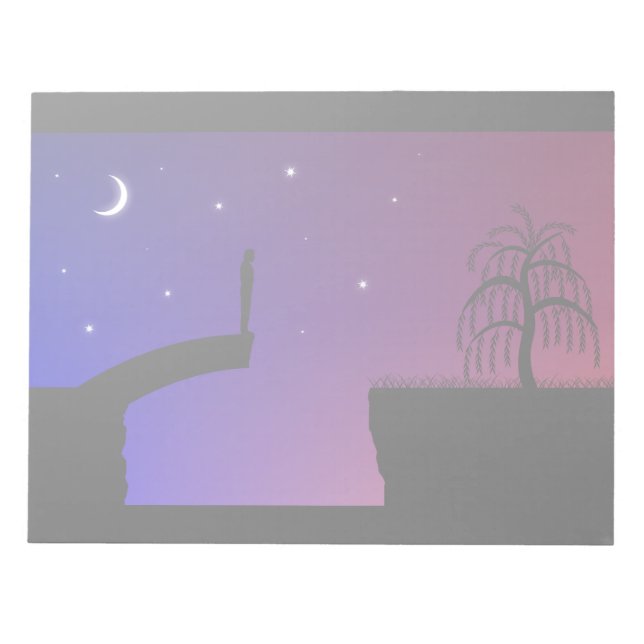 Bloco de notas de ponte quebrado (Frente)