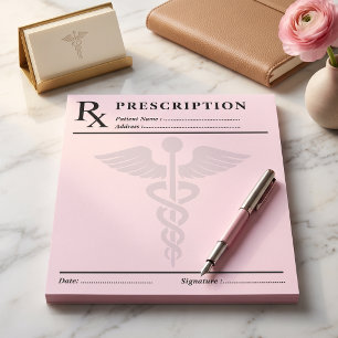 Bloco de Notas de Prescrição Personalizado - Douto
