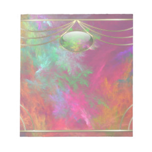 Bloco de notas de profundidade de coral