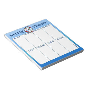 Bloco de Notas de Programação Semanal de Emergê