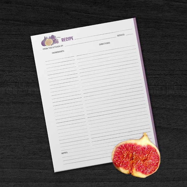  Bloco de Notas de Receita Culinária (Criador carregado)