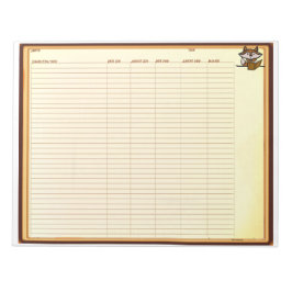 Bloco de Notas de Registro