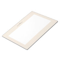 Bloco de Notas de Script de Quadro de Pêssego