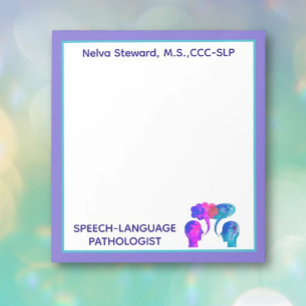 Bloco de notas de SLP personalizado e colorido! bl