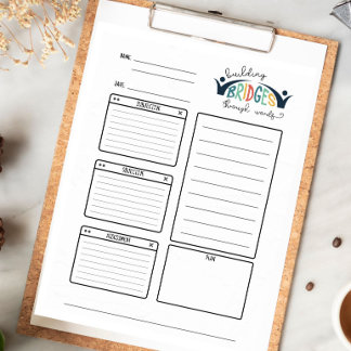 Bloco de notas de SOAP SLP de Fala - Rasgar