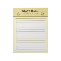 Bloco de Notas de Tarefas Personalizado