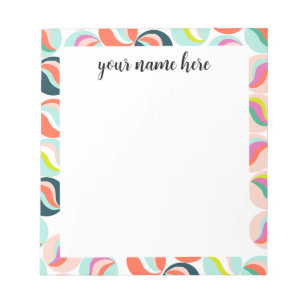 Bloco de notas de vidro personalizado