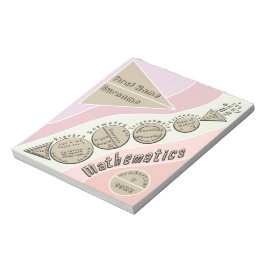 Bloco De Notas De Volta À Matemática