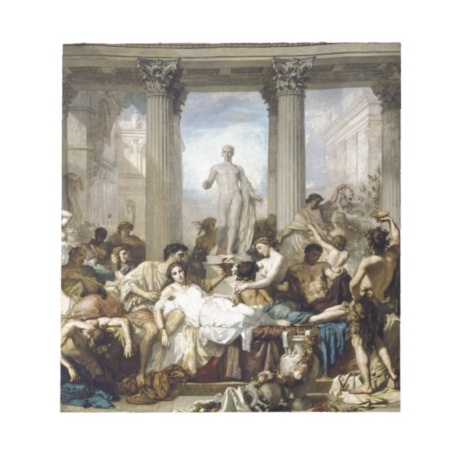 Bloco De Notas decadência romana (Frente)